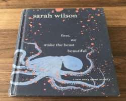 She got control over her anxiety by reading a book written by Sarah Wilson.